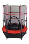 Capetan® Kiddy Jump 140 cm Trampolin mit Sicherheitsnetz und unterem Rahmensicherheitsnetz