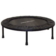   Capetan® Premium Fly 97 cm Zimmertrampolin – 100 kg Belastbarkeit, Federabdeckung aus kraftvollem Polyesterstoff