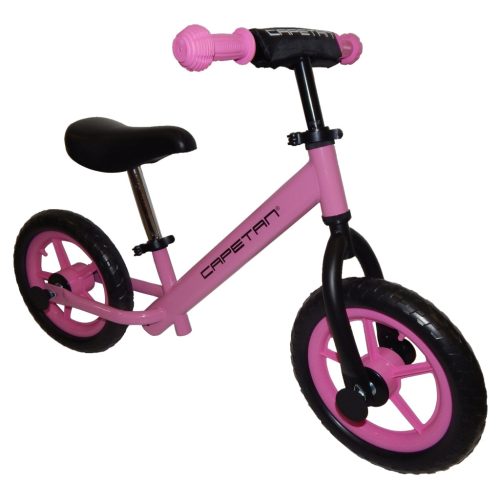 Capetan® Energy Pinkfarbenes Laufrad mit 12" Rädern – Kinderfahrrad ohne Pedal