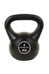 Capetan ® Kettlebell aus Kunststoff, Kugelhantel mit Zement Füllung, Kunststoff Überzug