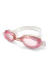 Golfinho Schwimmbrille für Kinder mit Silikonband – durchsichtige Linsen mit leichter rosa Färbung