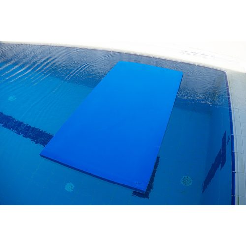 Golfinho Schwimm-Floß – 100 x 50 x 4,5 cm rechteckiges blaues Schaumbrett (1 Stck.) aus EVAC