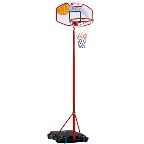 Garlando El Paso Streetballständer mit zwischen 160-210 cm verstellbarem Brett