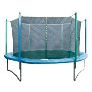   Garlando Combi L 305 cm Durchm. Trampolinset mit Sicherheitsnetz – Trampolin mit Schutznetz in extra sicherer, 68 cm hoher Ausführung