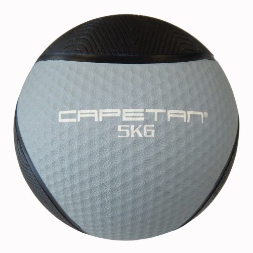 Capetan® Professional Line 5 kg springender Medizinball aus Gummi (auf Wasser schwimmend)