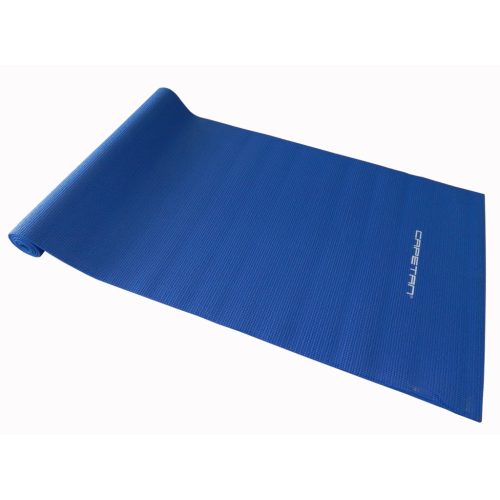 Capetan® PVC Jogamatte 173 x 61 x 0,5 cm in blauer Farbe – Fitnessmatte