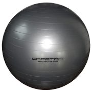   Capetan® silberfarbener 75 cm Durchm. „Anti-Burst” explosionsgeschützter Gymnastikball