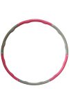 Capetan® 100 cm Durchm. Hula-Hoop-Reifen mit 1200 g Gewicht & Massageoberfläche – gepolsterter Hula-Hoop-Reifen