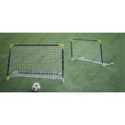   Minifußballtor-Set (PVC) – 2 Stück tragbare Plastik-Fußballtore