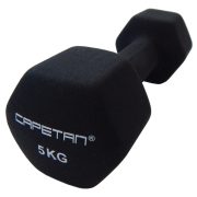   Capetan® Professional Line 2x5 kg ein Paar Einhandhanteln aus Stahl mit Neoprenüberzug