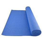 Capetan® PVC Jogamatte 173 x 61 x 0,4 cm in BLAUER Farbe – Fitnessmatte